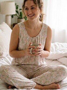 Cabernet Pink Paisley Pj Set